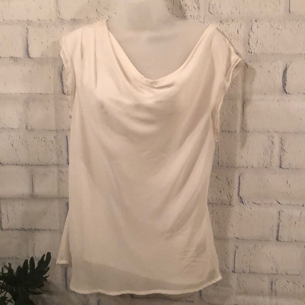 Blouse. Cream